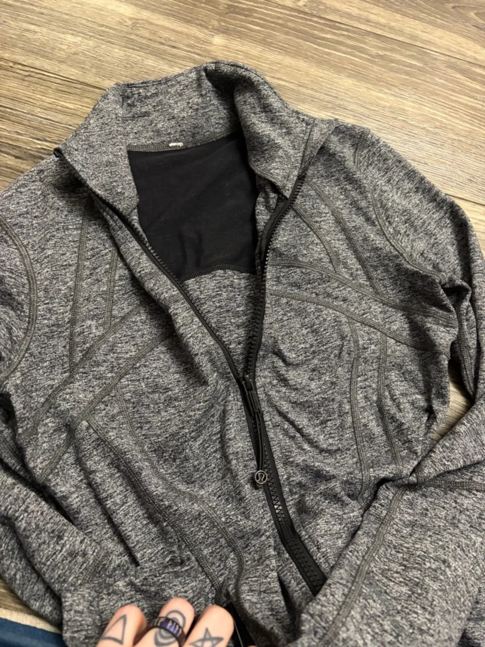 Lululemon Define Jacket *Luon (Heathered Black) Size 6